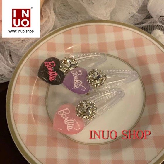 Clip barbie para flequillo para chicas